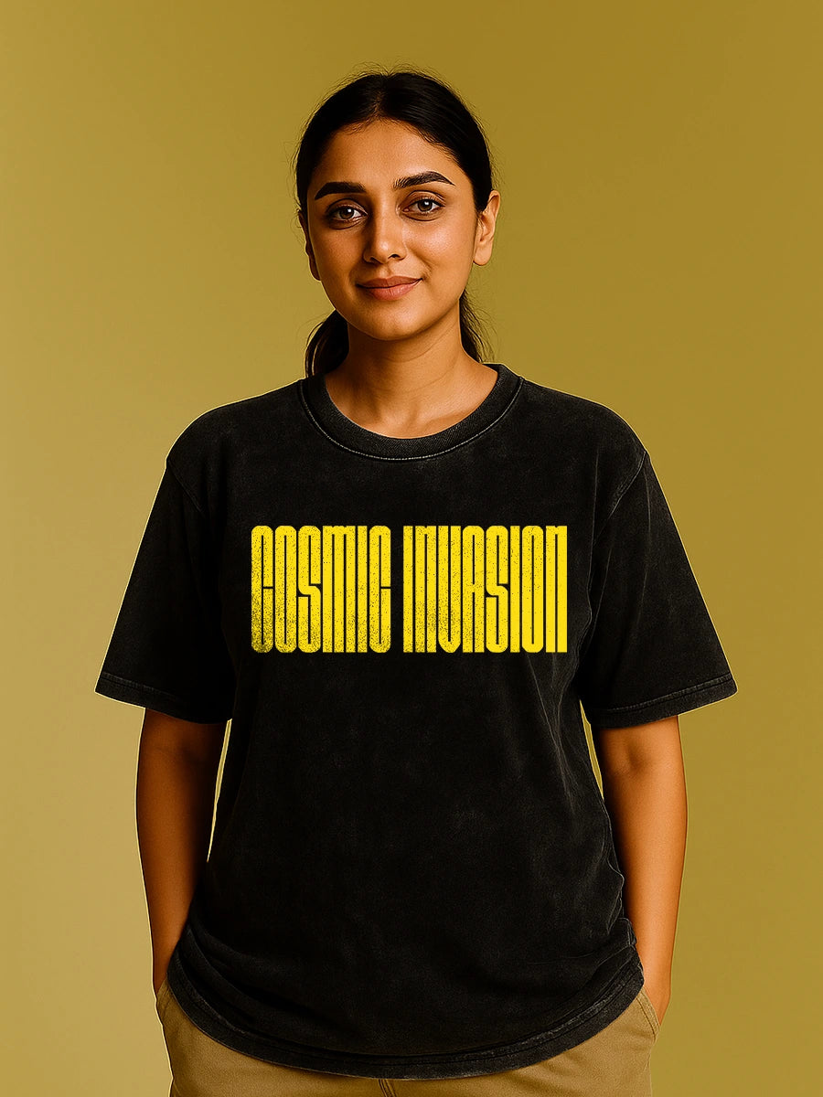 Cosmic Invasion Oversized T-Shirt