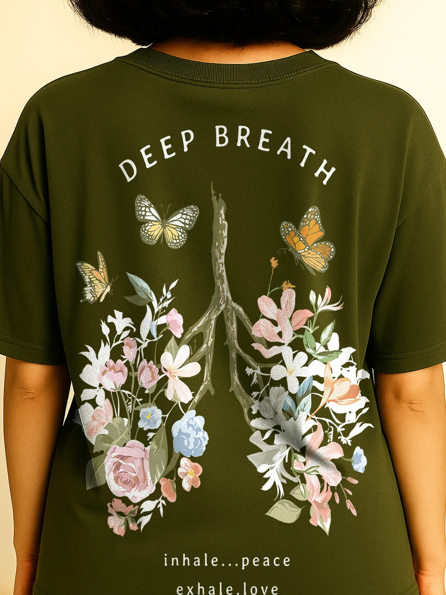 Deep Breath Oversized T-Shirt