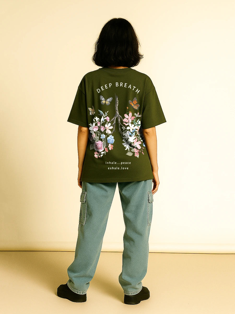 Deep Breath Oversized T-Shirt