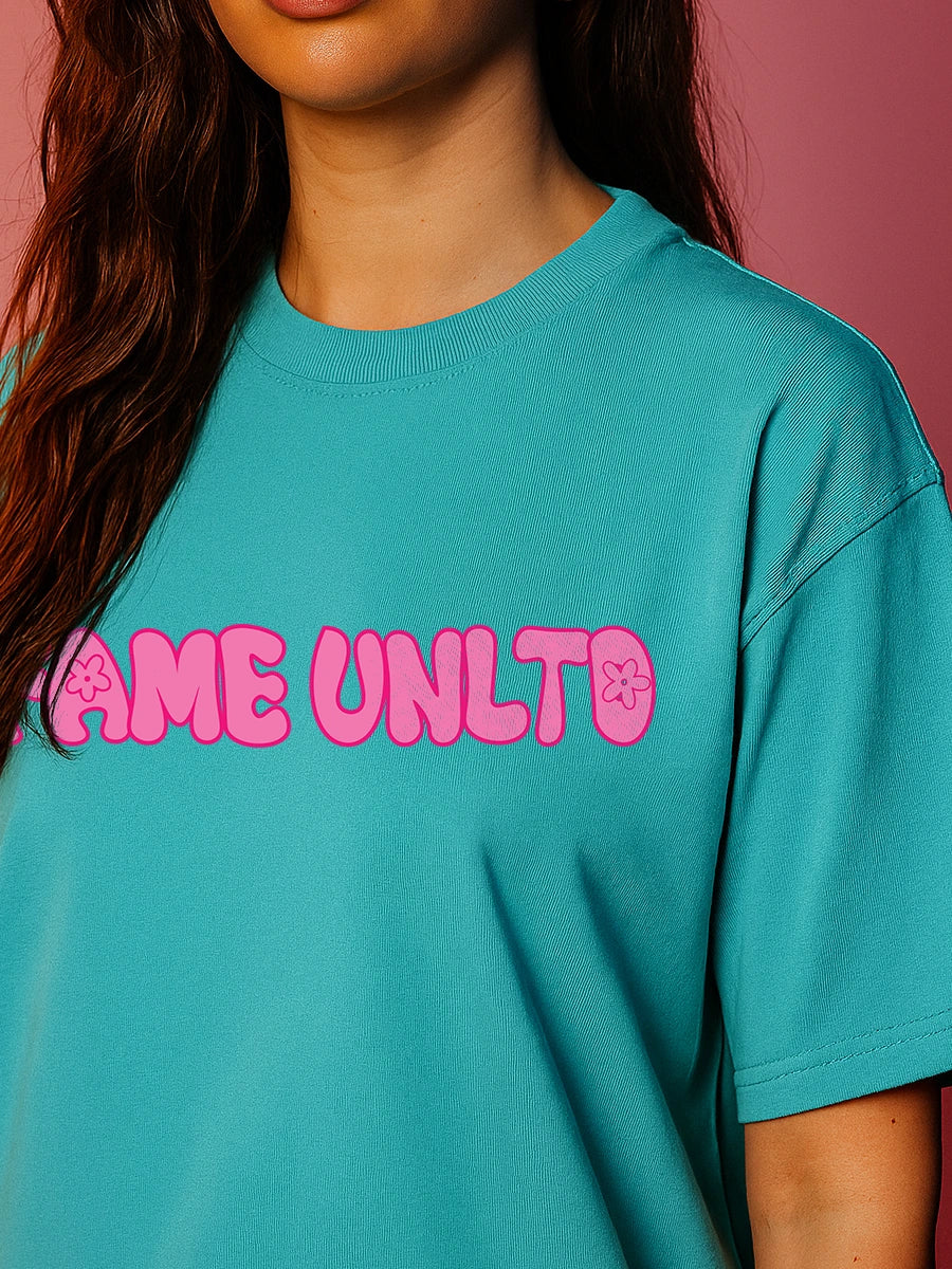 Don't Look Back Oversized T-Shirt