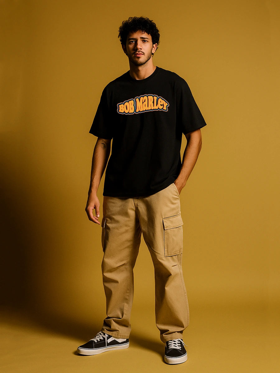 No Women Bob Marley Oversized T-Shirt