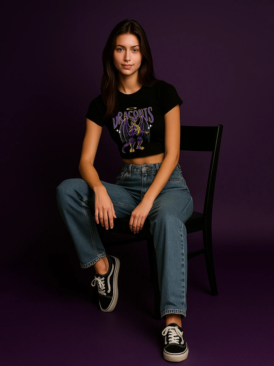 Draconis Crop Top