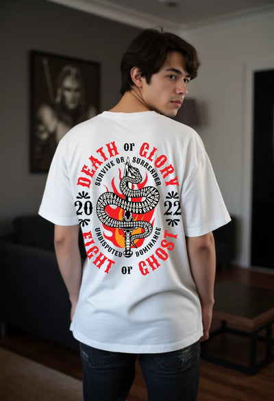 Death or Glory Oversized T-Shirt Fame Unltd